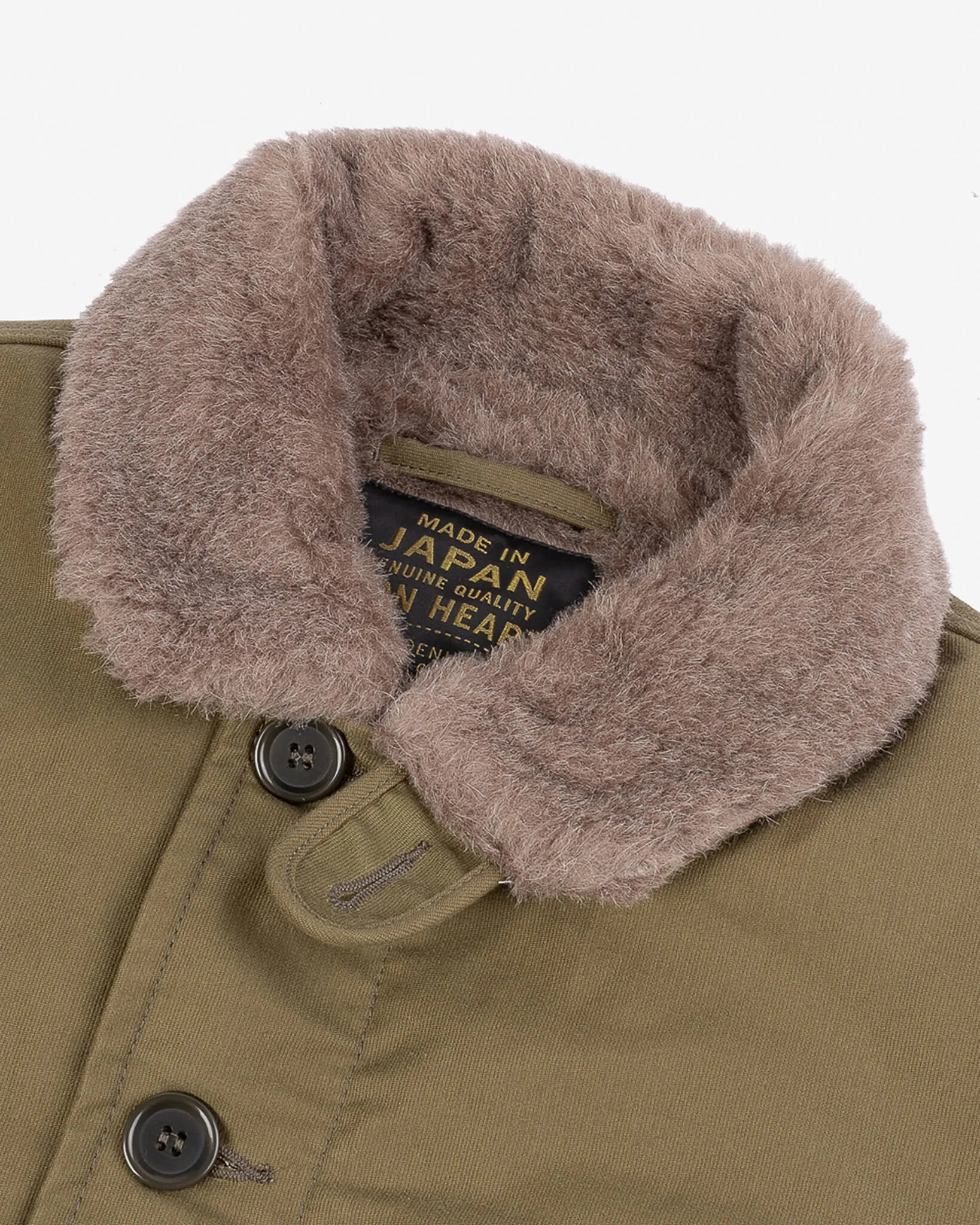 Whipcord N1 Deck Jacket - Khaki
