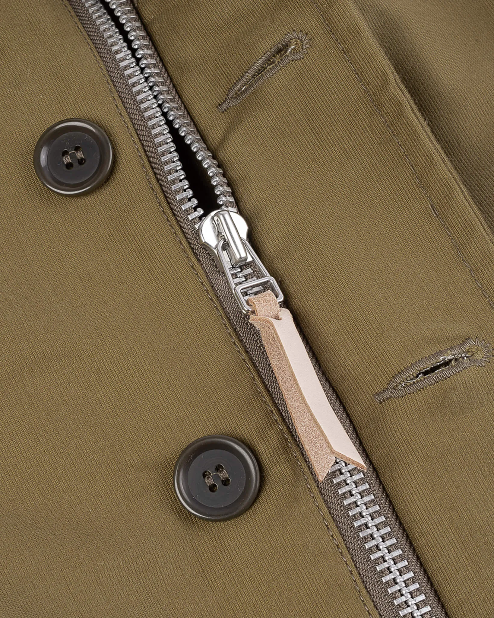Whipcord N1 Deck Jacket - Khaki