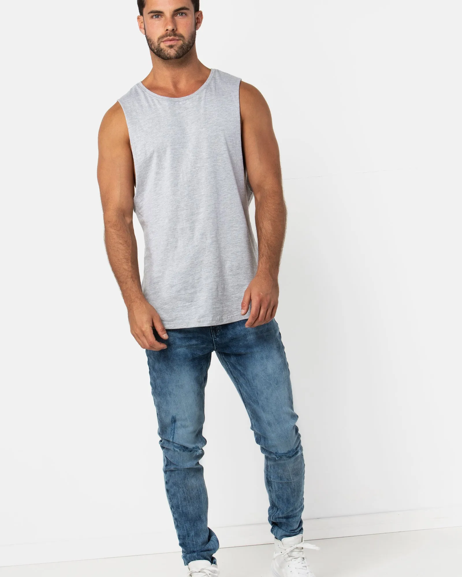 William Washed Blue Jeans
