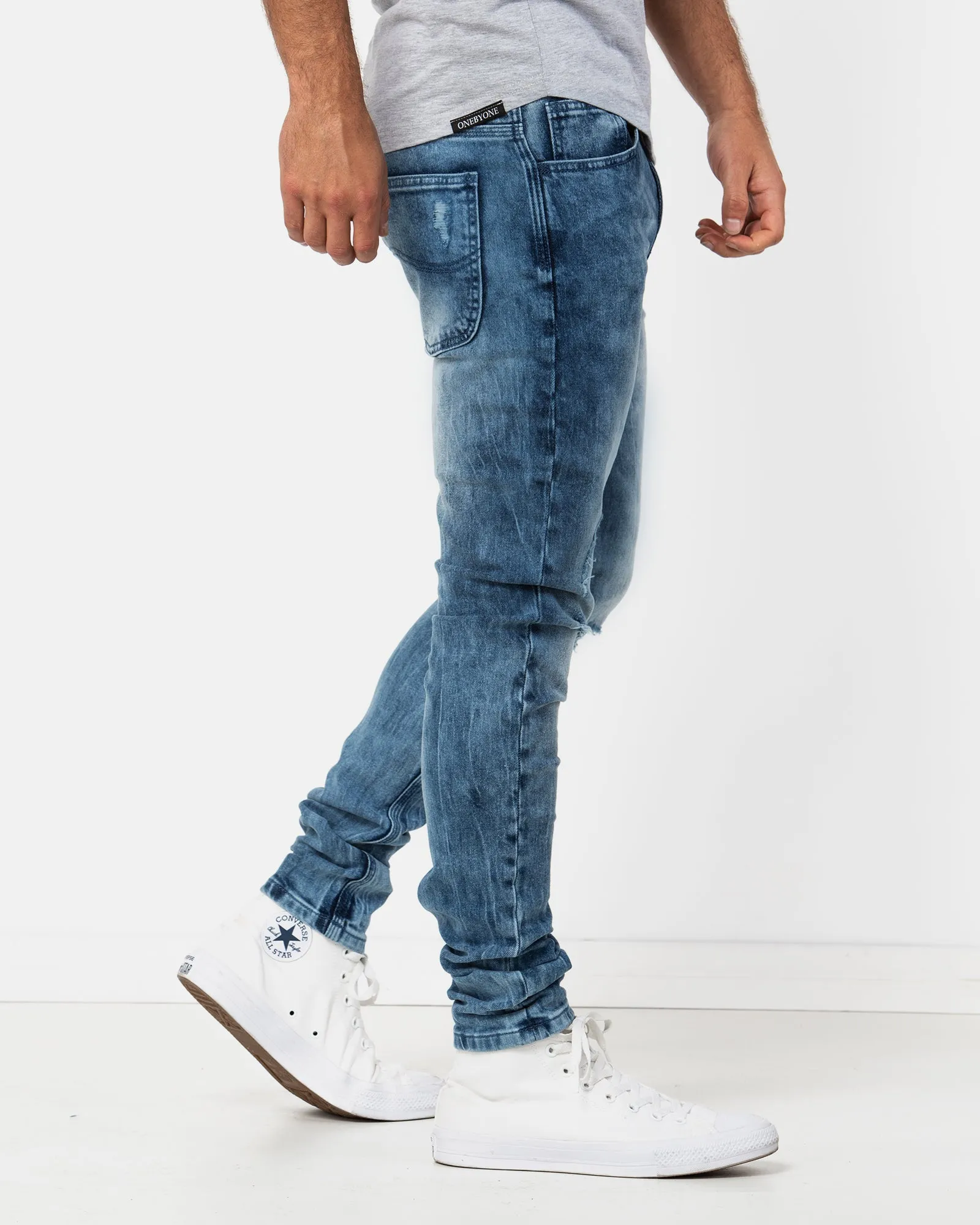 William Washed Blue Jeans