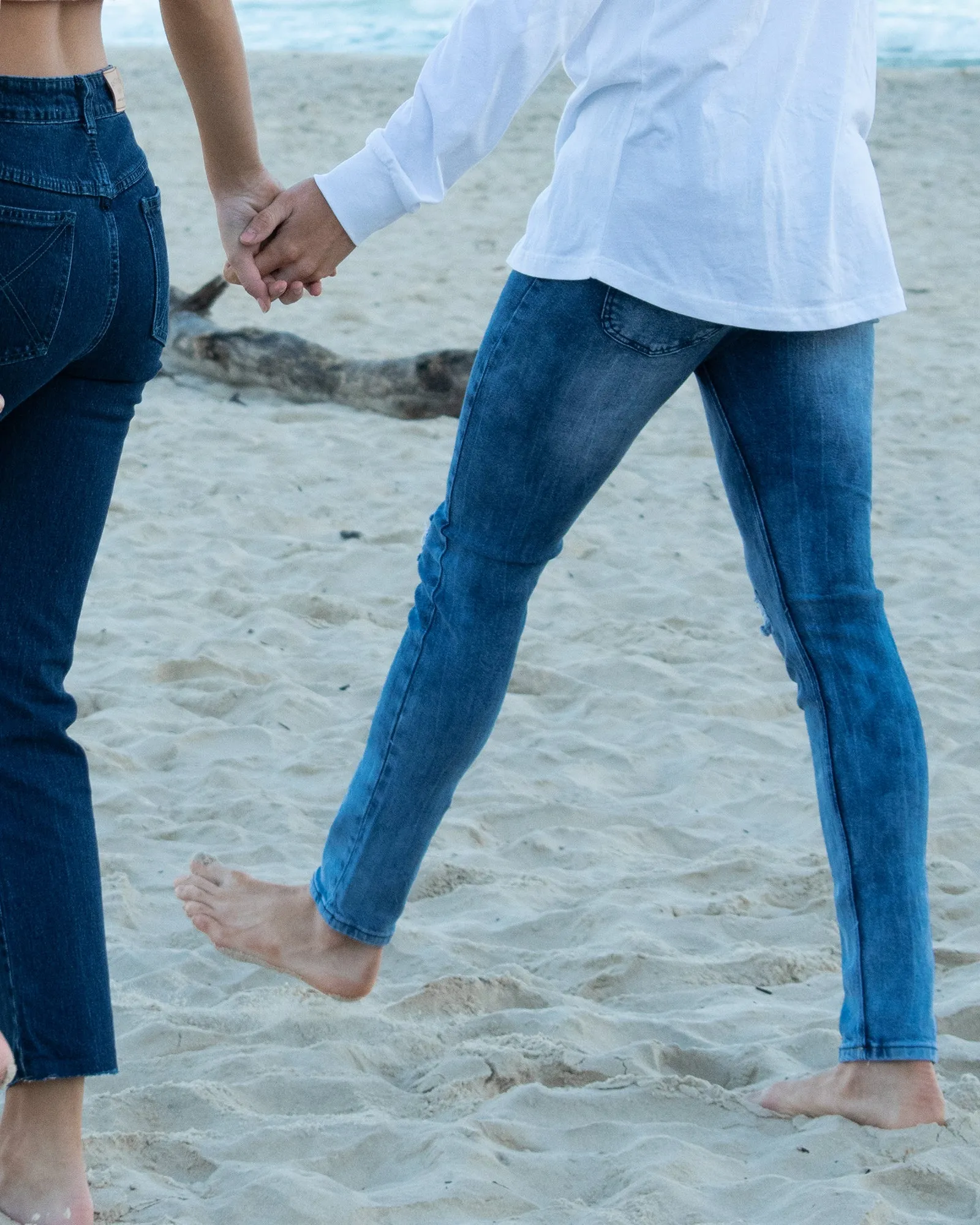 William Washed Blue Jeans