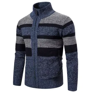 Winter Cardigan Men Sweaters Jackets Coats