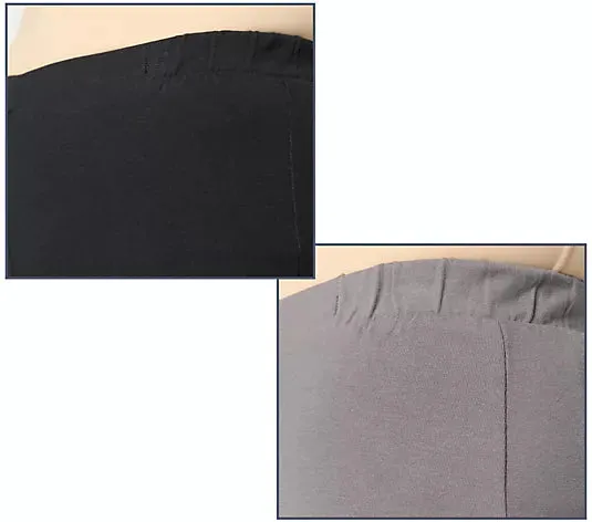 Women with Control Regular Set of 2 86/14 Slim Leg Pants