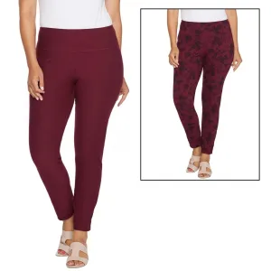 Women with Control Women's Tall Renee Reversibles Ankle Pants