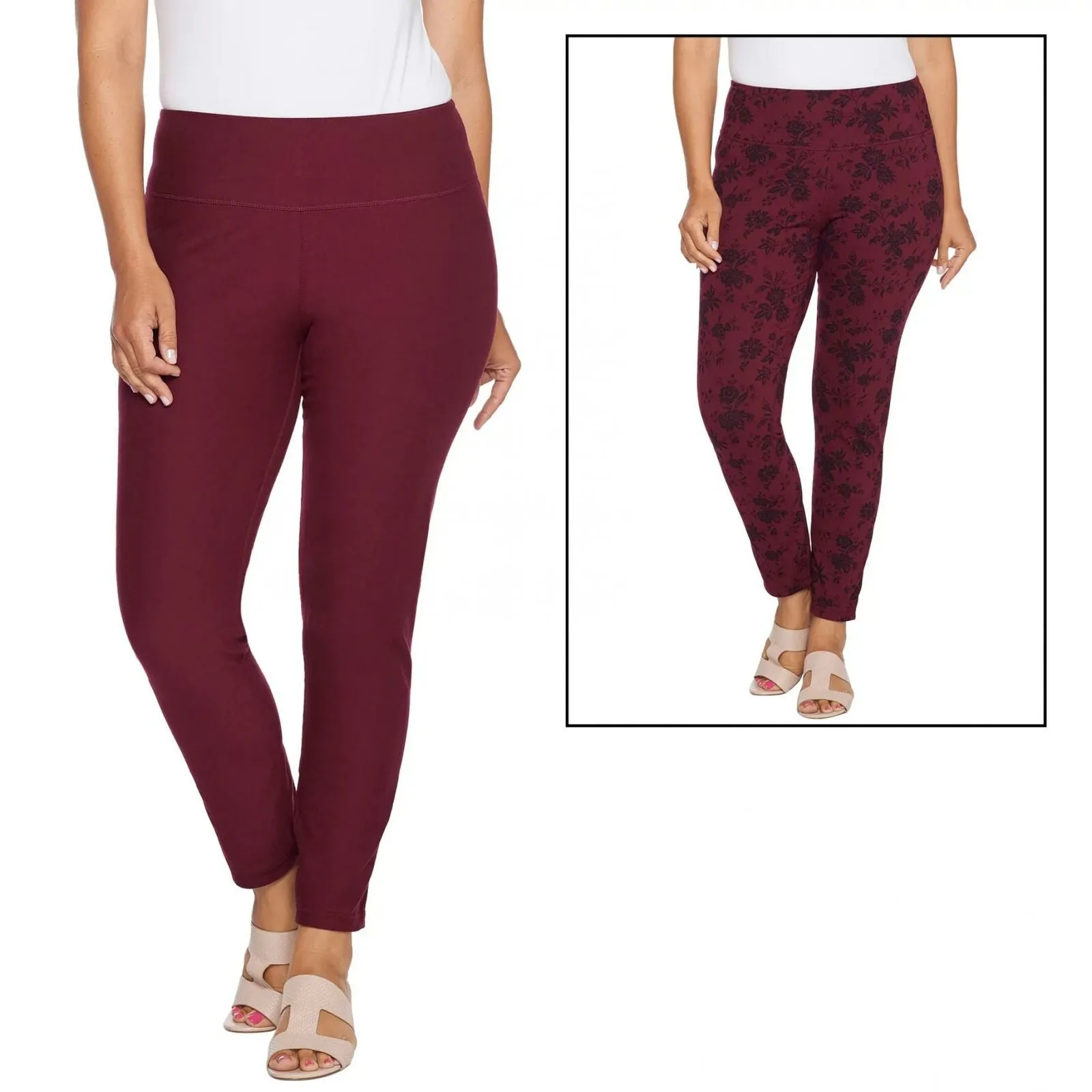 Women with Control Women's Tall Renee Reversibles Ankle Pants