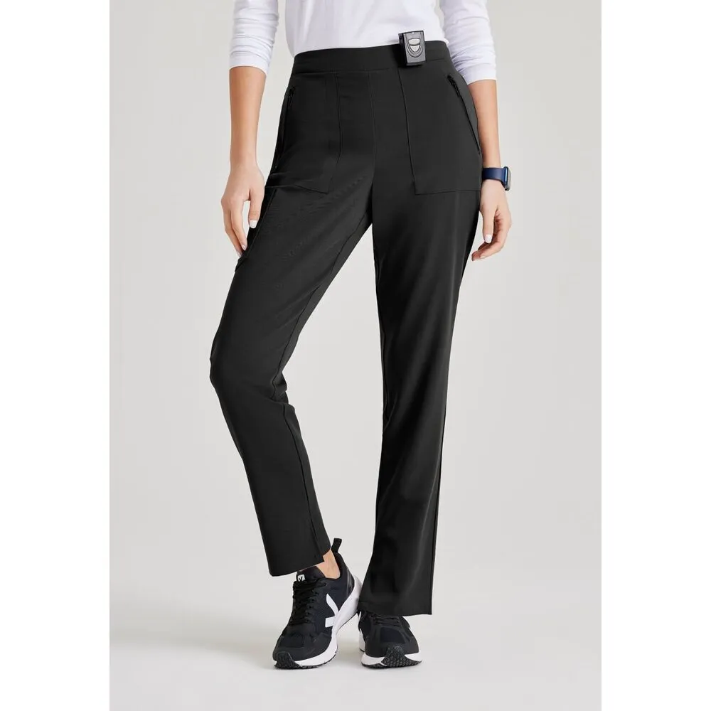 Women's Purpose Scrub Pant - Barco Unify Collection / Color - Black / Fit - Regular / Sizes - XS, S, M, L, XL, 2XL, 3XL by Barco Uniforms