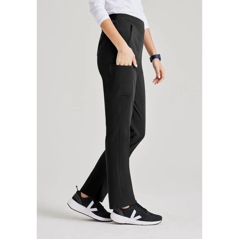 Women's Purpose Scrub Pant - Barco Unify Collection / Color - Black / Fit - Regular / Sizes - XS, S, M, L, XL, 2XL, 3XL by Barco Uniforms