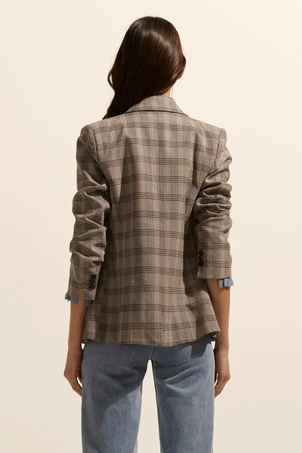Zoe Kratzmann Spurt Jacket - Mousse Check